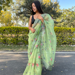 Banarasi Silk Saree With Heavy Look