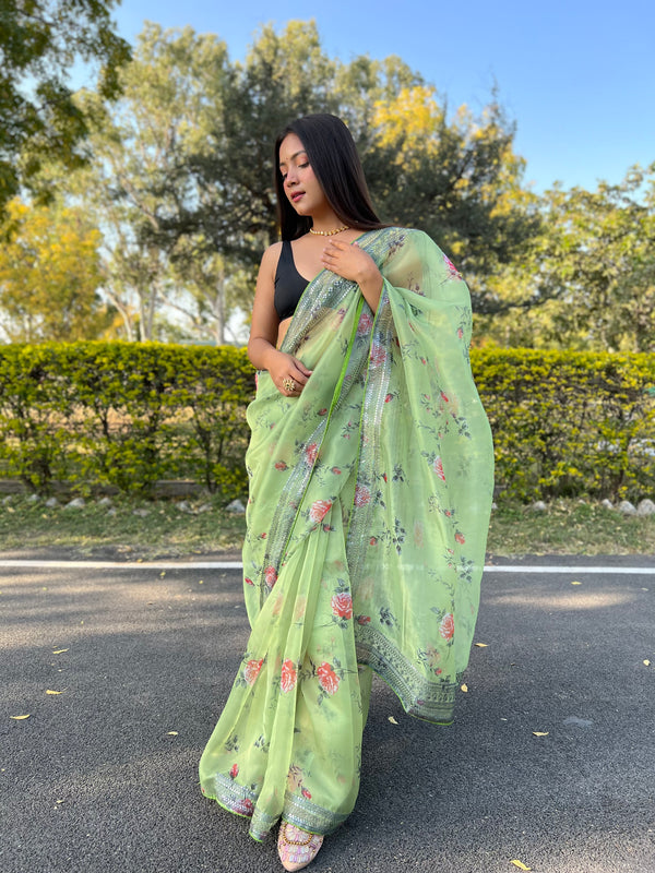 Banarasi Silk Saree With Heavy Look