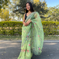 Banarasi Silk Saree With Heavy Look