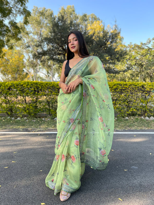Banarasi Silk Saree With Heavy Look