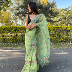 Banarasi Silk Saree With Heavy Look