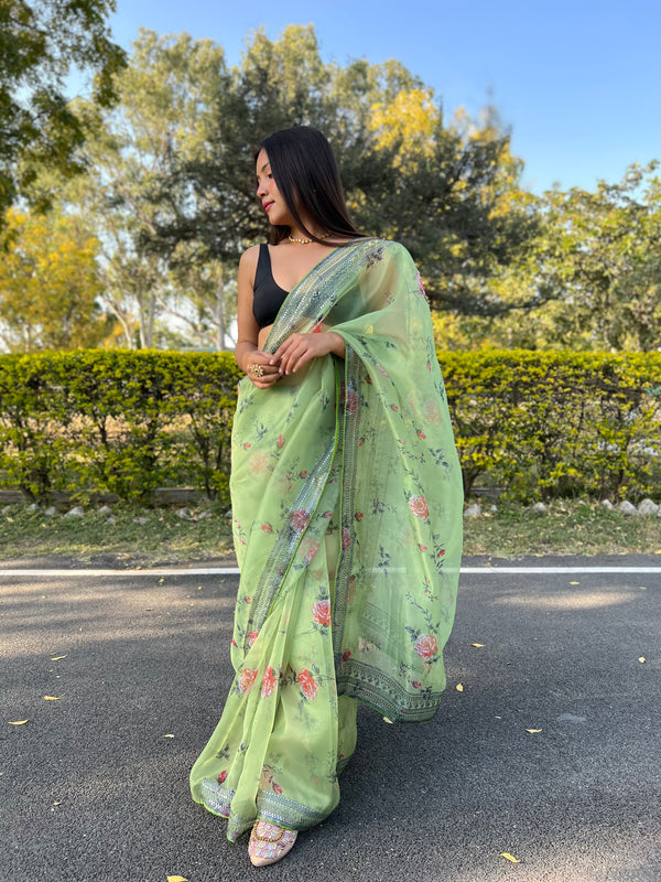 Banarasi Silk Saree With Heavy Look
