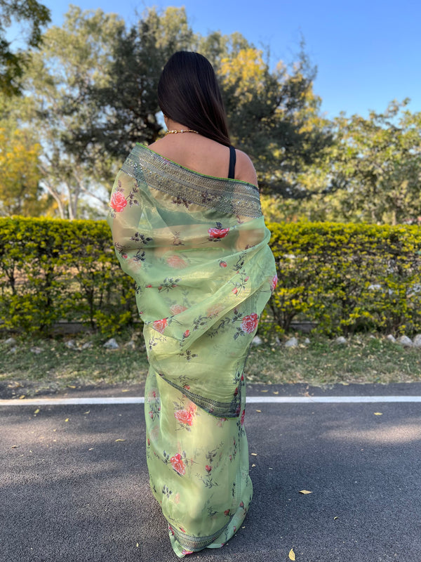 Banarasi Silk Saree With Heavy Look