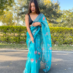 Banarasi Silk Saree With Heavy Look