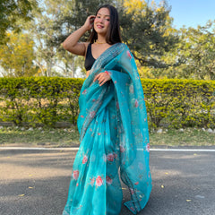 Banarasi Silk Saree With Heavy Look