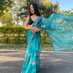 Banarasi Silk Saree With Heavy Look