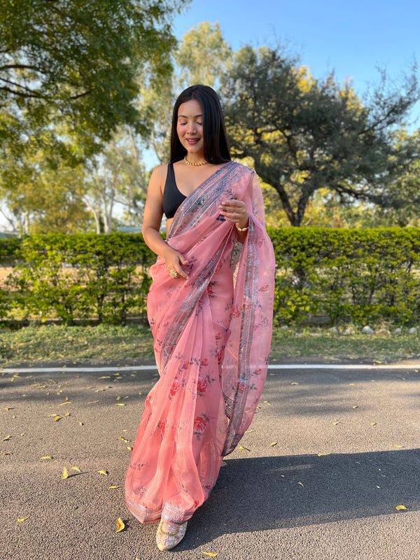 Banarasi Silk Saree With Heavy Look