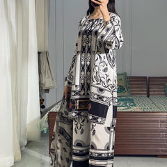 Look Pur Natural Crepe  Co-Ord Sets
