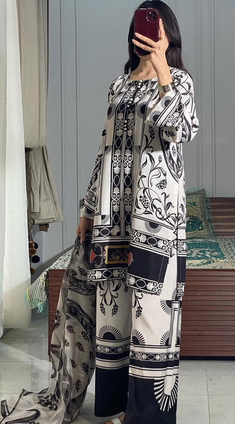 Look Pur Natural Crepe  Co-Ord Sets