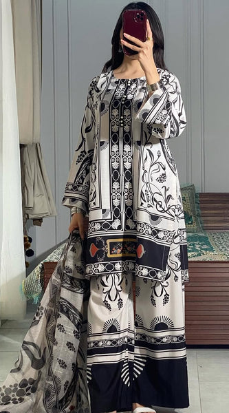 Look Pur Natural Crepe  Co-Ord Sets