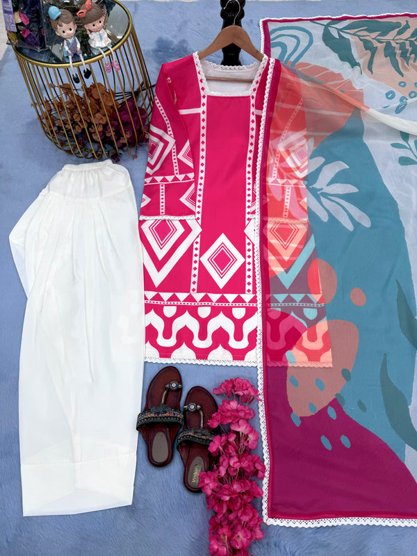Look Pur Natural Crepe  Co-Ord Sets