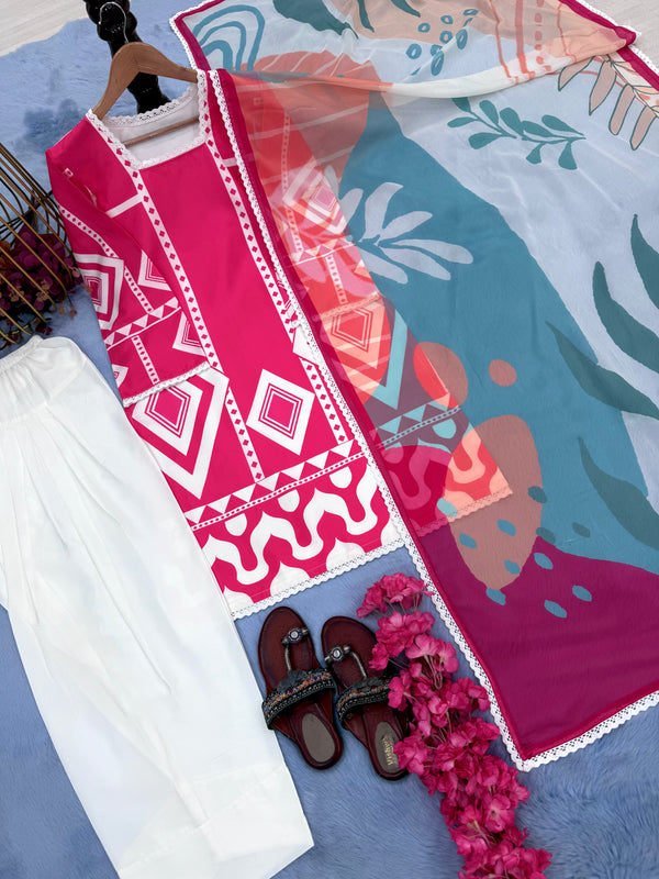 Look Pur Natural Crepe  Co-Ord Sets
