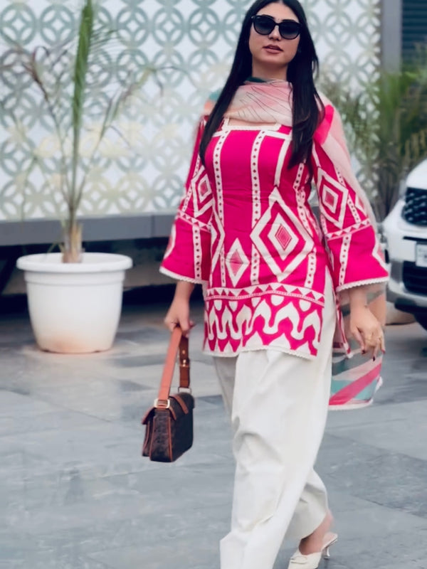 Look Pur Natural Crepe  Co-Ord Sets