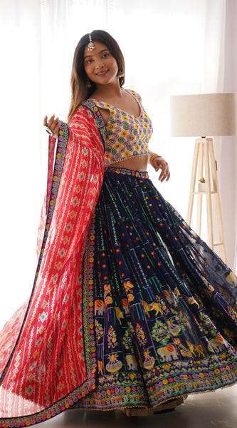Tradition Meets Glam – Royal Lehenga