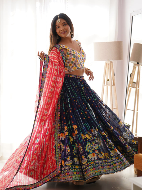 Tradition Meets Glam – Royal Lehenga
