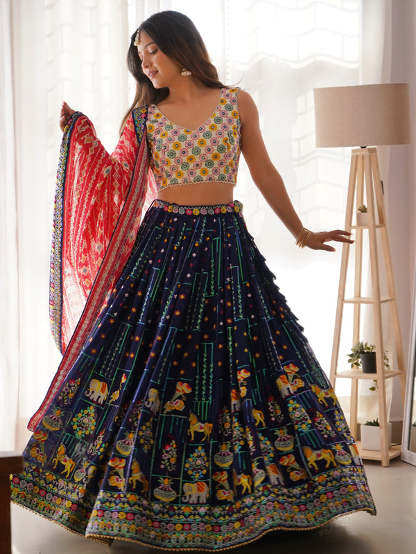Tradition Meets Glam – Royal Lehenga