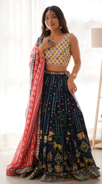 Tradition Meets Glam – Royal Lehenga
