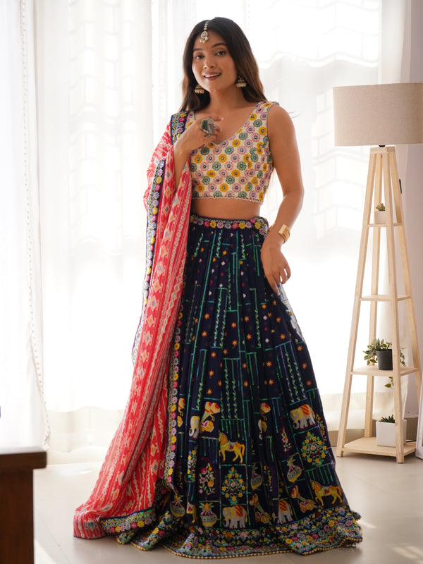 Tradition Meets Glam – Royal Lehenga
