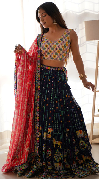 Tradition Meets Glam – Royal Lehenga