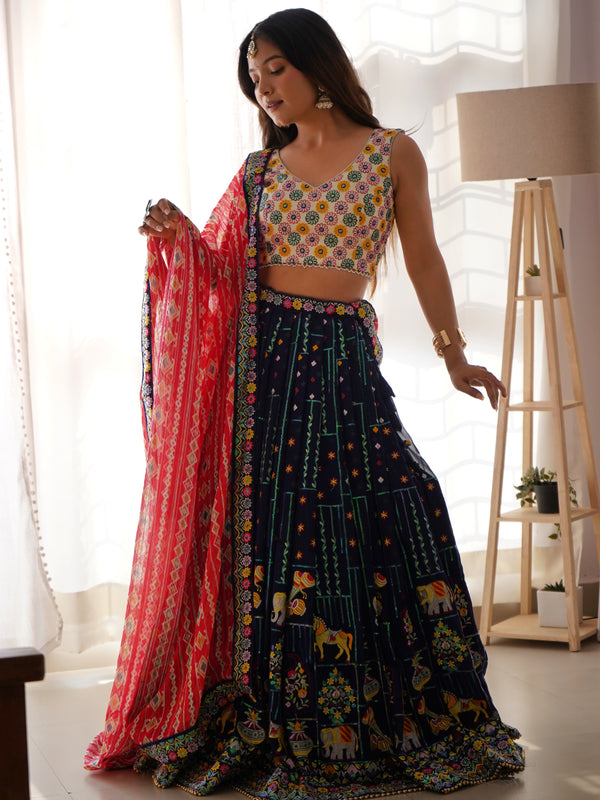 Tradition Meets Glam – Royal Lehenga