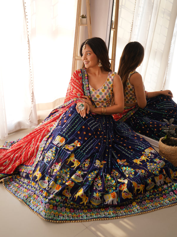 Tradition Meets Glam – Royal Lehenga