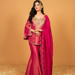 Ensemble in Simar Silk Indo Western