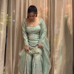 Designer Sharara Trio Indo Western