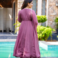 Designer Embroidered 3-Piece Party Dresses