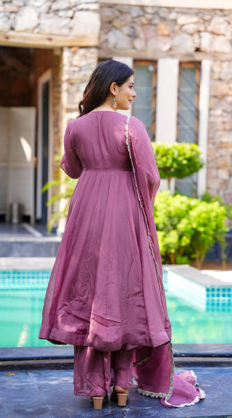 Designer Embroidered 3-Piece Party Dresses