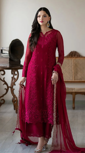 Premium Faux Georgette Party Wear Dresses