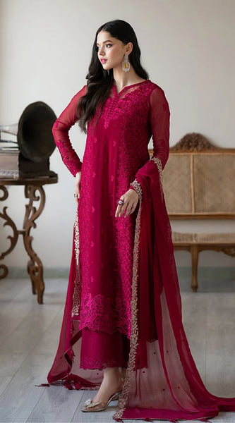 Premium Faux Georgette Party Wear Dresses