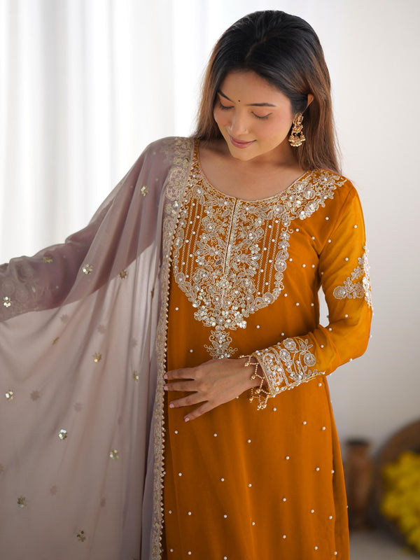 Designer Georgette Haldi Indo Western