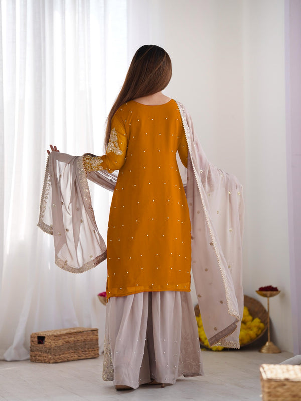 Designer Georgette Haldi Indo Western