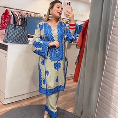 Luxury Threads: Heavy Jam Cotton Ethnic Ensemble Co-Ord Sets