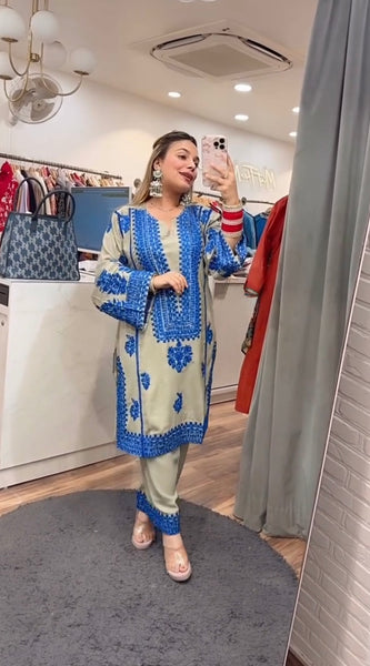 Luxury Threads: Heavy Jam Cotton Ethnic Ensemble Co-Ord Sets