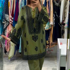 Luxury Threads: Heavy Jam Cotton Ethnic Ensemble Co-Ord Sets