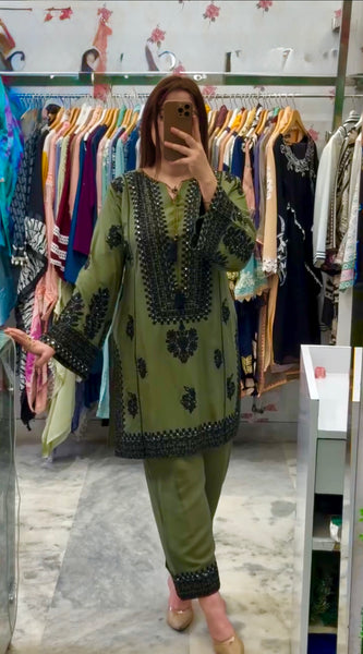 Luxury Threads: Heavy Jam Cotton Ethnic Ensemble Co-Ord Sets