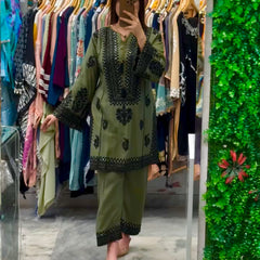 Luxury Threads: Heavy Jam Cotton Ethnic Ensemble Co-Ord Sets