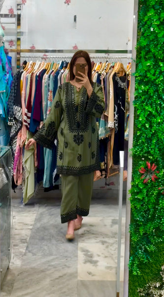 Luxury Threads: Heavy Jam Cotton Ethnic Ensemble Co-Ord Sets