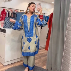 Luxury Threads: Heavy Jam Cotton Ethnic Ensemble Co-Ord Sets