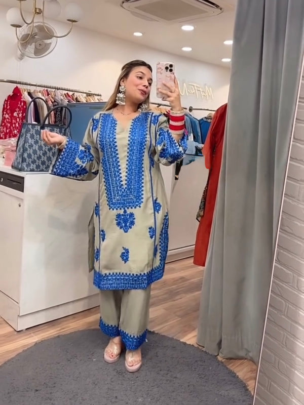 Luxury Threads: Heavy Jam Cotton Ethnic Ensemble Co-Ord Sets