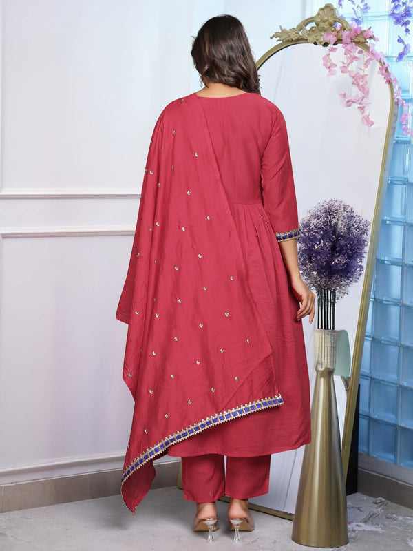 Embroidered Anarkali Dresses