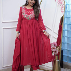 Embroidered Anarkali Dresses