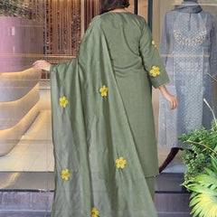 Premium Chanderi Silk Kurta Pant Collection