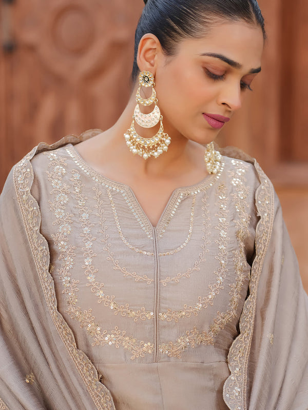 Anarkali Dresses with Pant and Dupatta