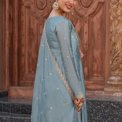 New Anarkali Kurta Set with Pant and Dupatta