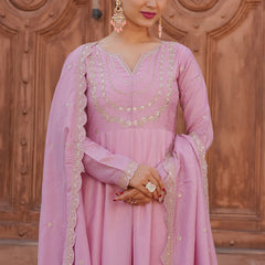 New Anarkali Kurta Set with Pant and Dupatta