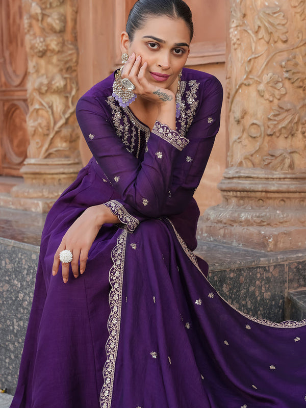 Anarkali Dresses with Pant and Dupatta
