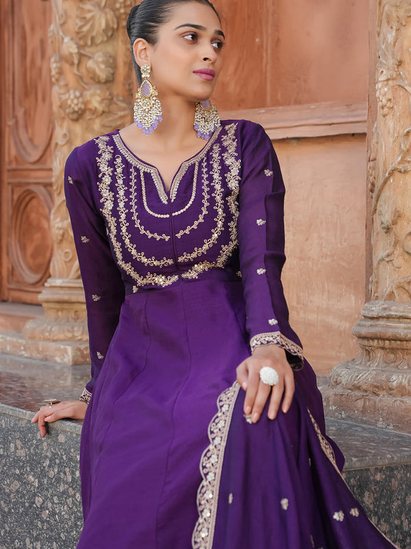 Anarkali Dresses with Pant and Dupatta