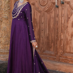 New Anarkali Kurta Set with Pant and Dupatta